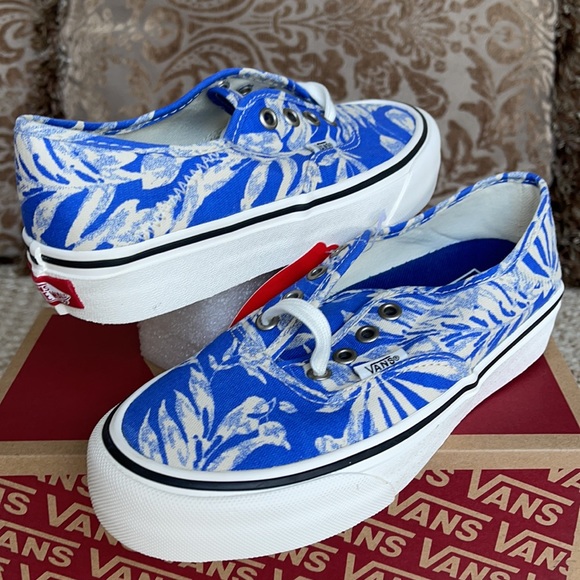 Vans Authentic Sf Floral Linen Trbl/Marshmallow WM - Picture 10 of 16